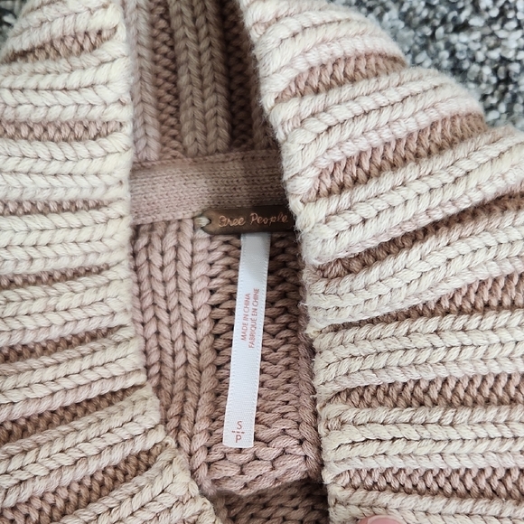 Free People Cozy Women's Sweater in Khaki - Picture 2 of 5